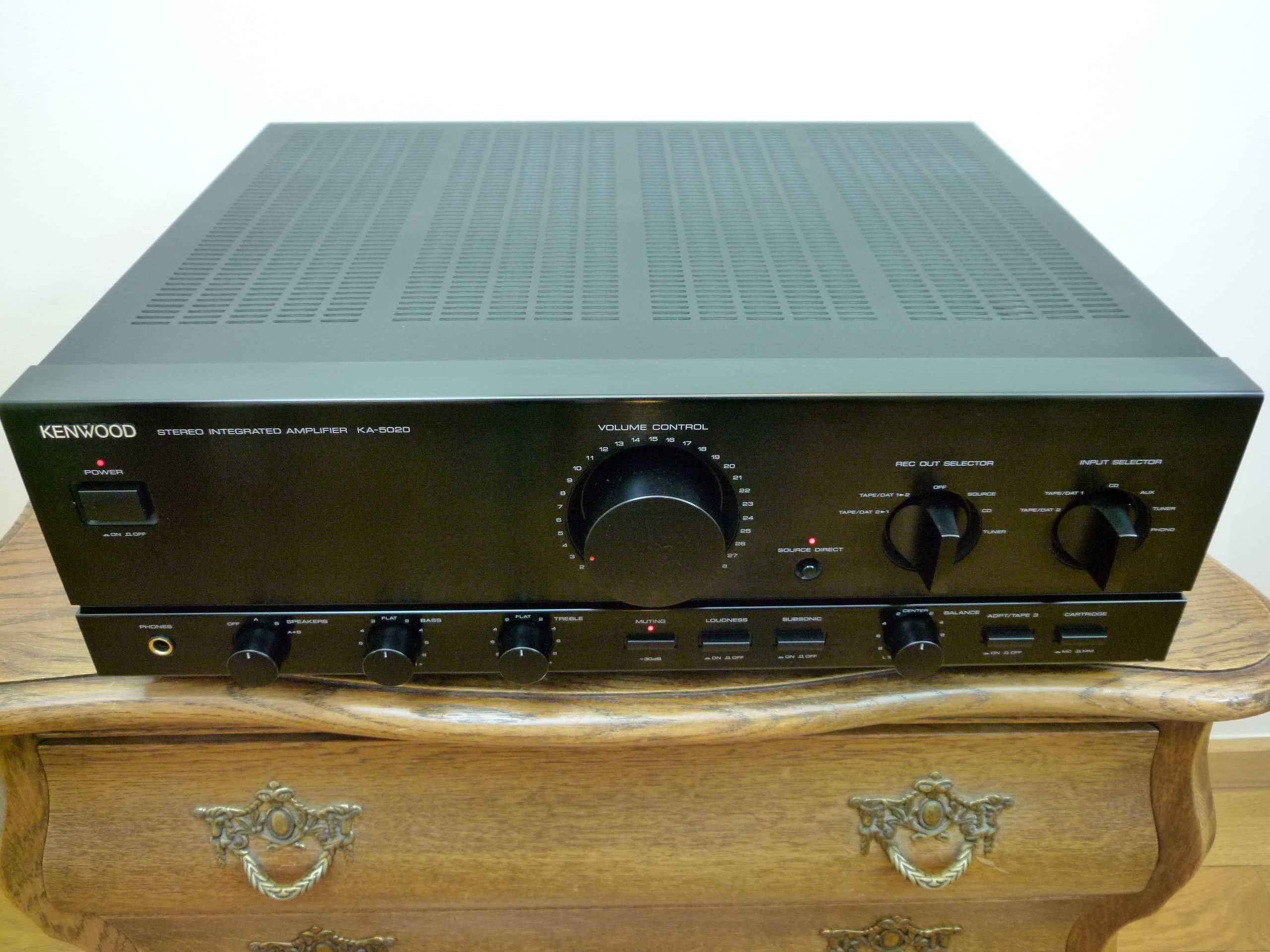 KENWOOD KA-5020 Potężny wzmacniacz INTEGRA Vintage jak NOWY