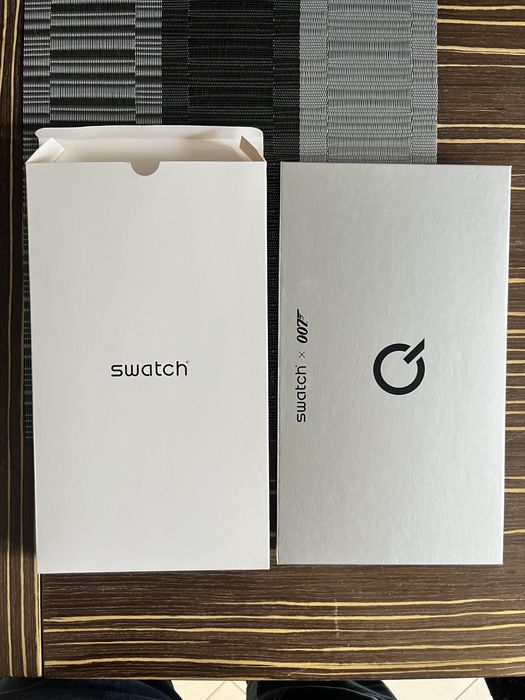 Zegarek męski Swatch James Bond ²Q Limited Edition