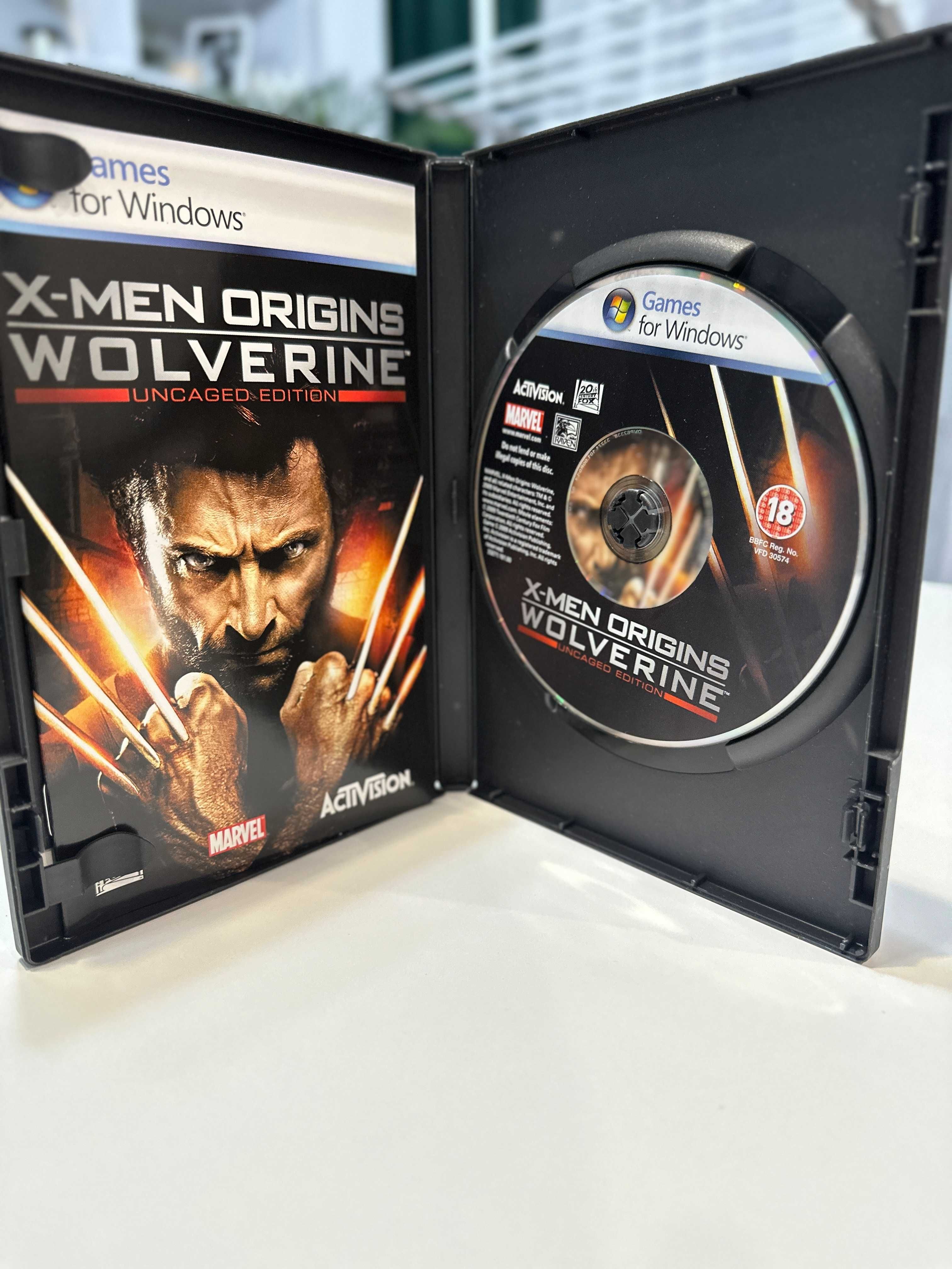 Gra X-men origins wolverine uncaged edition PC xmen box