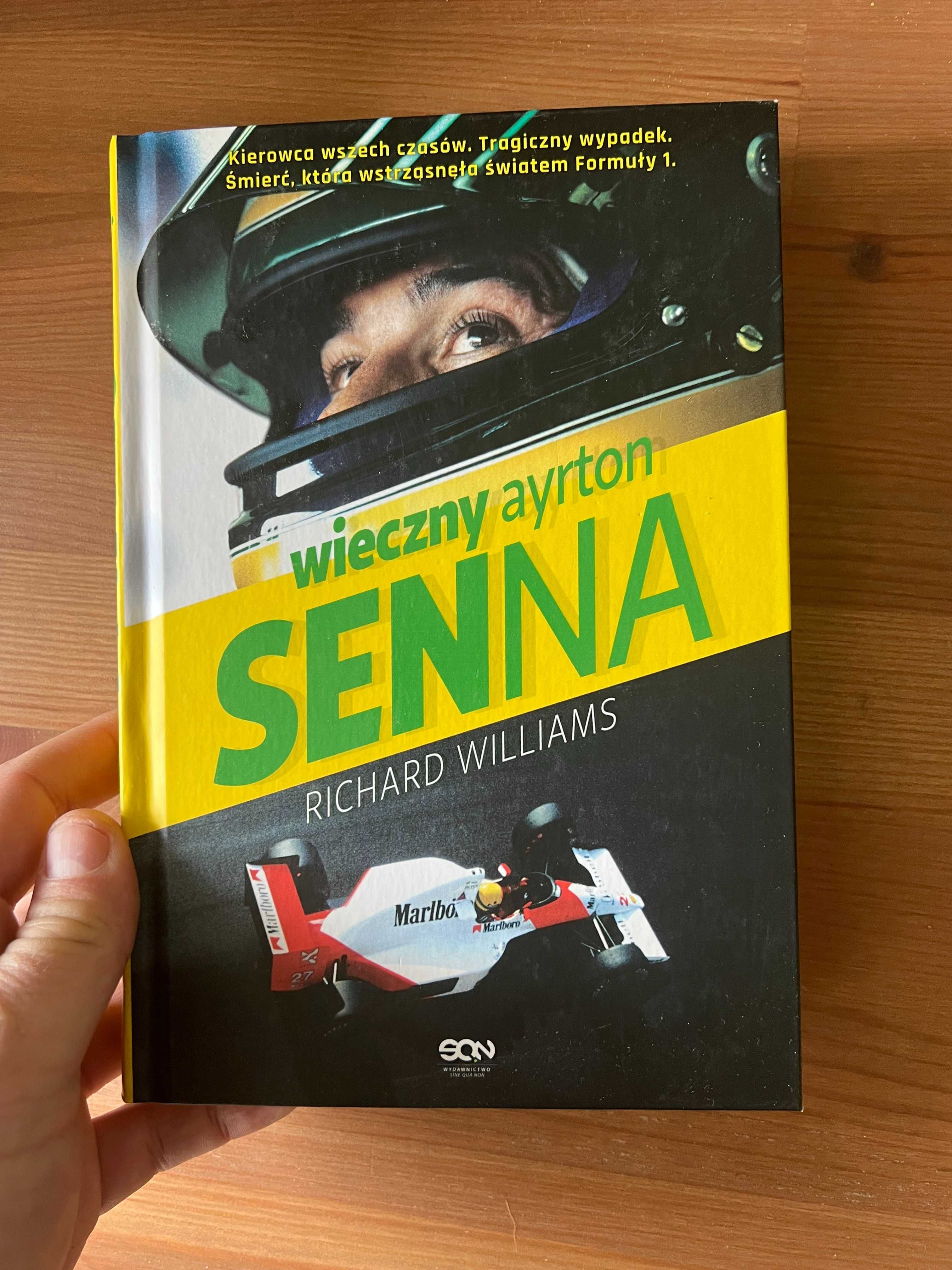Wieczny Ayrton Senna - Richard Williams - Twarda