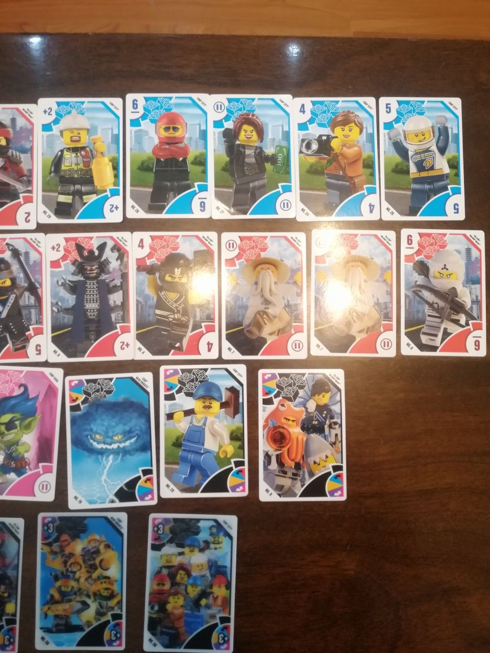 Karty Lego toys rus 36 sztuk