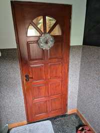 Drzwi świerkowe 80cm