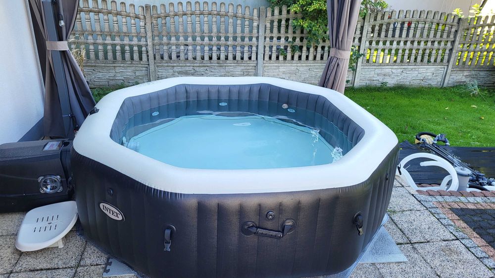 Jacuzzi Intex 6 osobowe + akcesoria + maty grzewcze