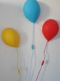 Lampka 3 balony lampki pokój dziecięcy balon