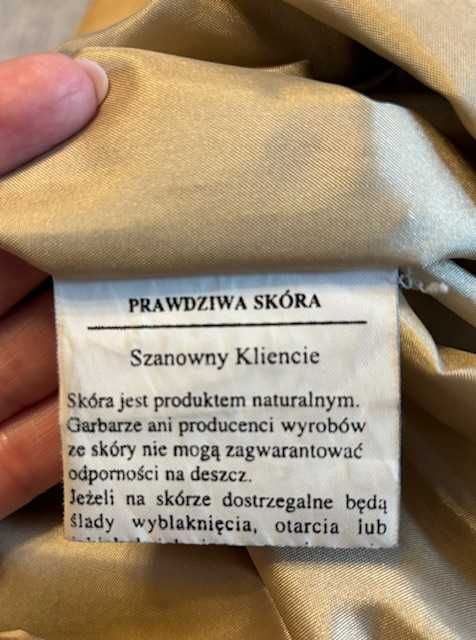 Kurtka skórzana LAGUNA