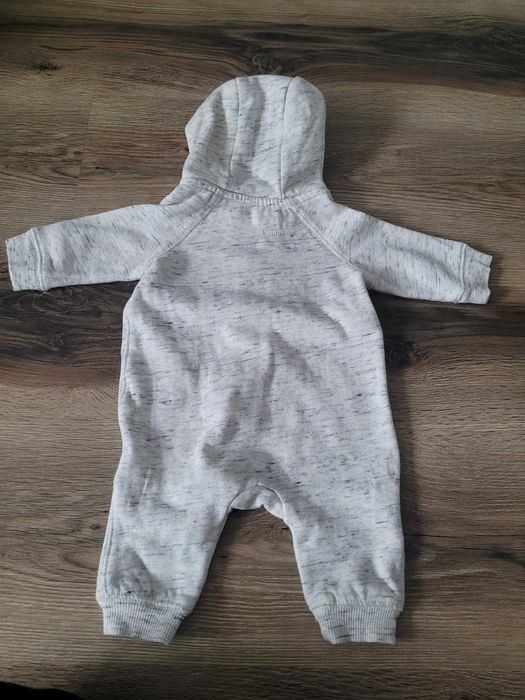 Jasny Beżowy kombinezon z kapturem, jak nowy, h&m