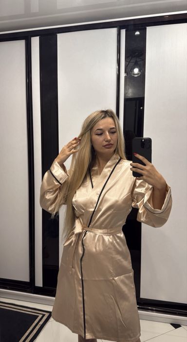 Халат шовковий новий