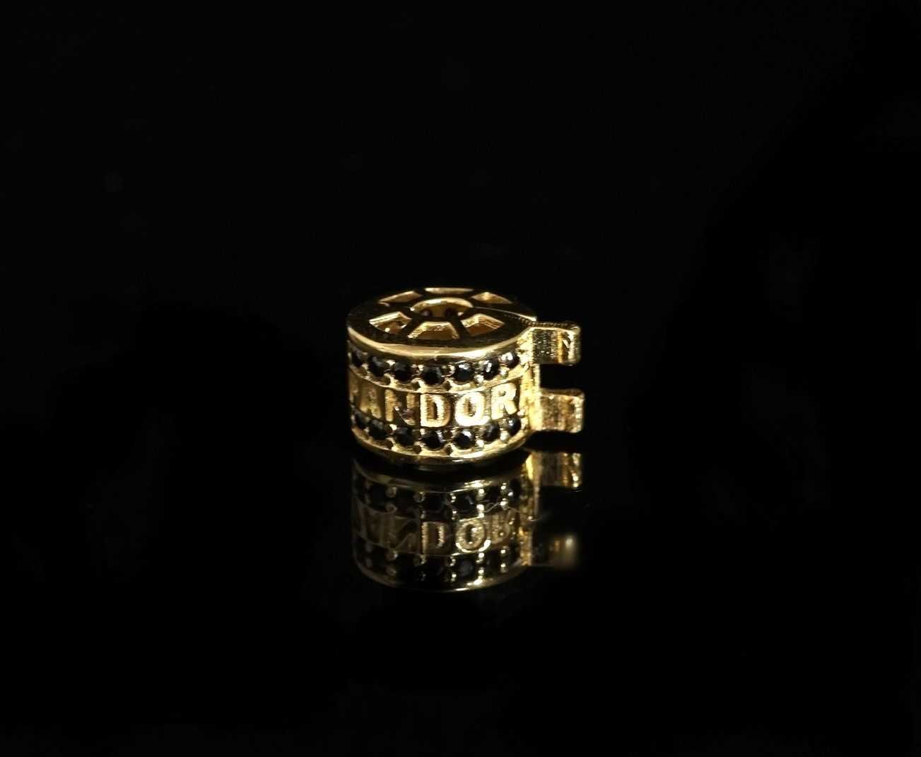 Złoto 585 - złota zawieszka beads STOPER