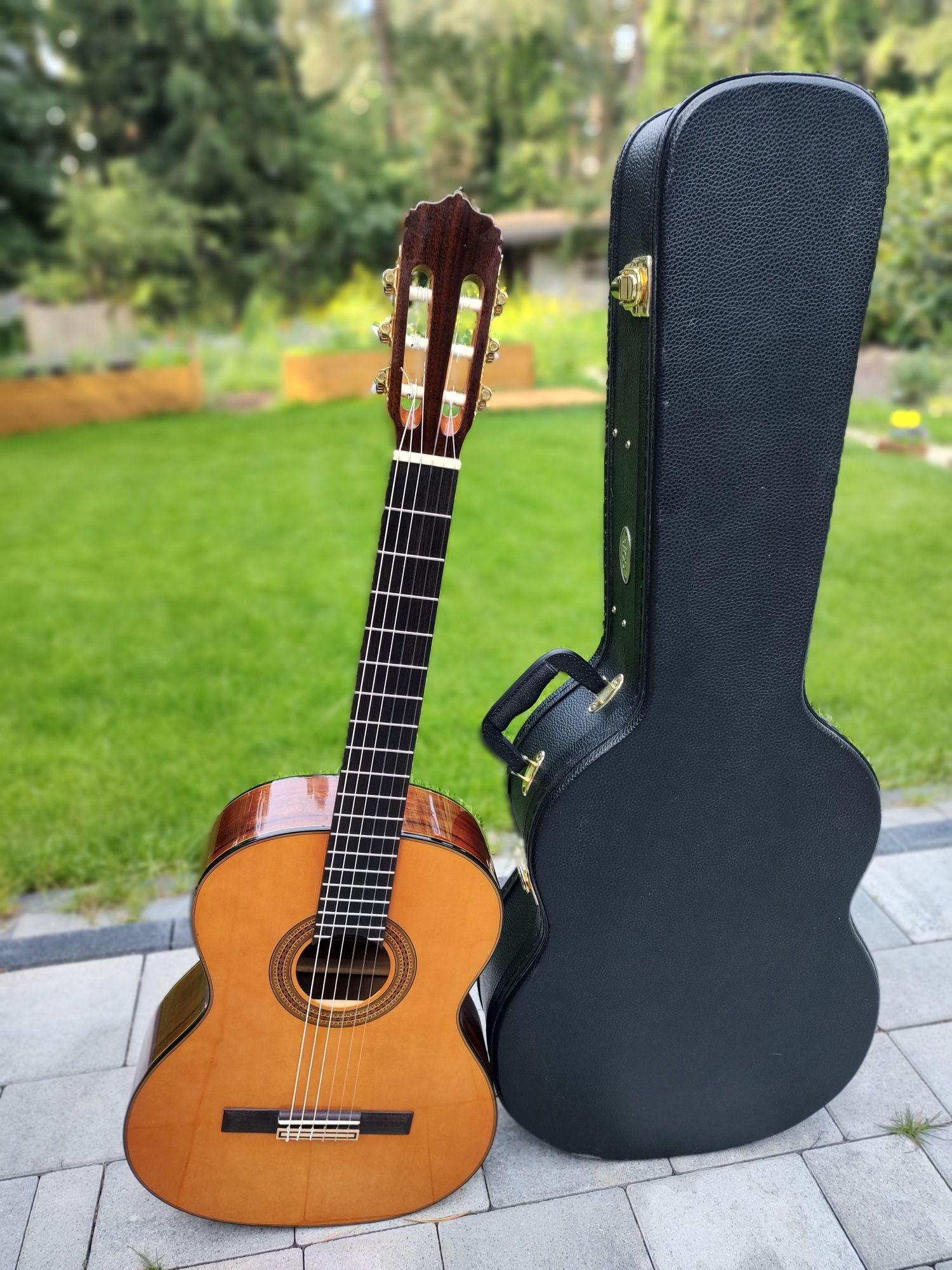 NOWA Casarez SLR 90S Spain gitara klasyczna CASE  świetny instrument /