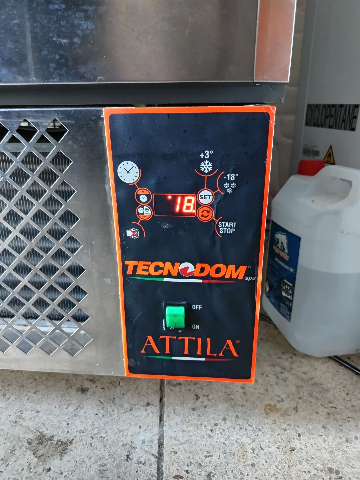 Abatedor de temperatura tecnodom 5 planos