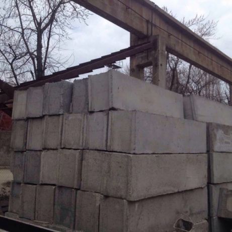 Плиты перекрытия и блоки фундаментные б/у и новые от 200 грн