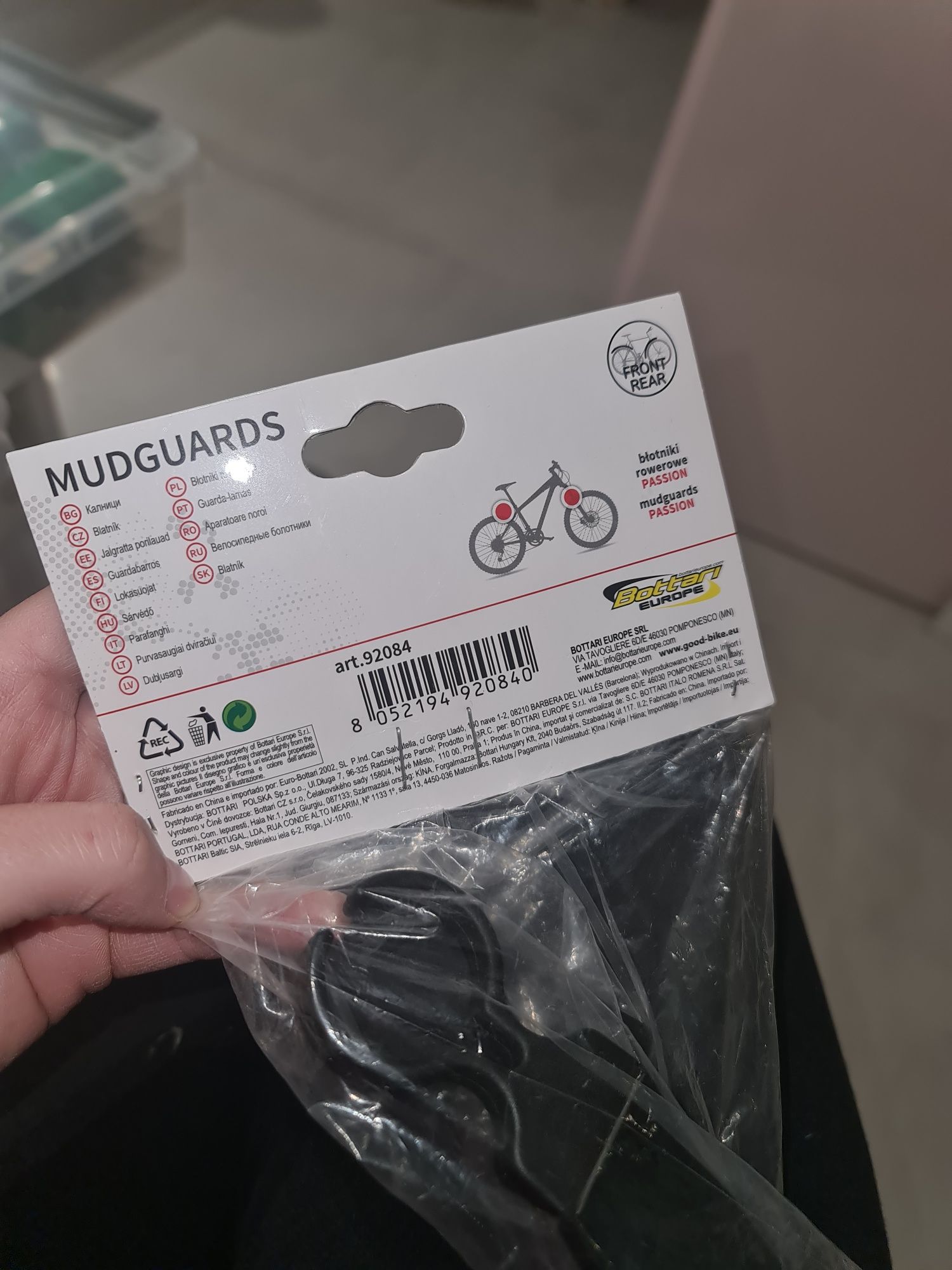 Blotniki rowerowe nowe 2 sztuki Mudguards good bike