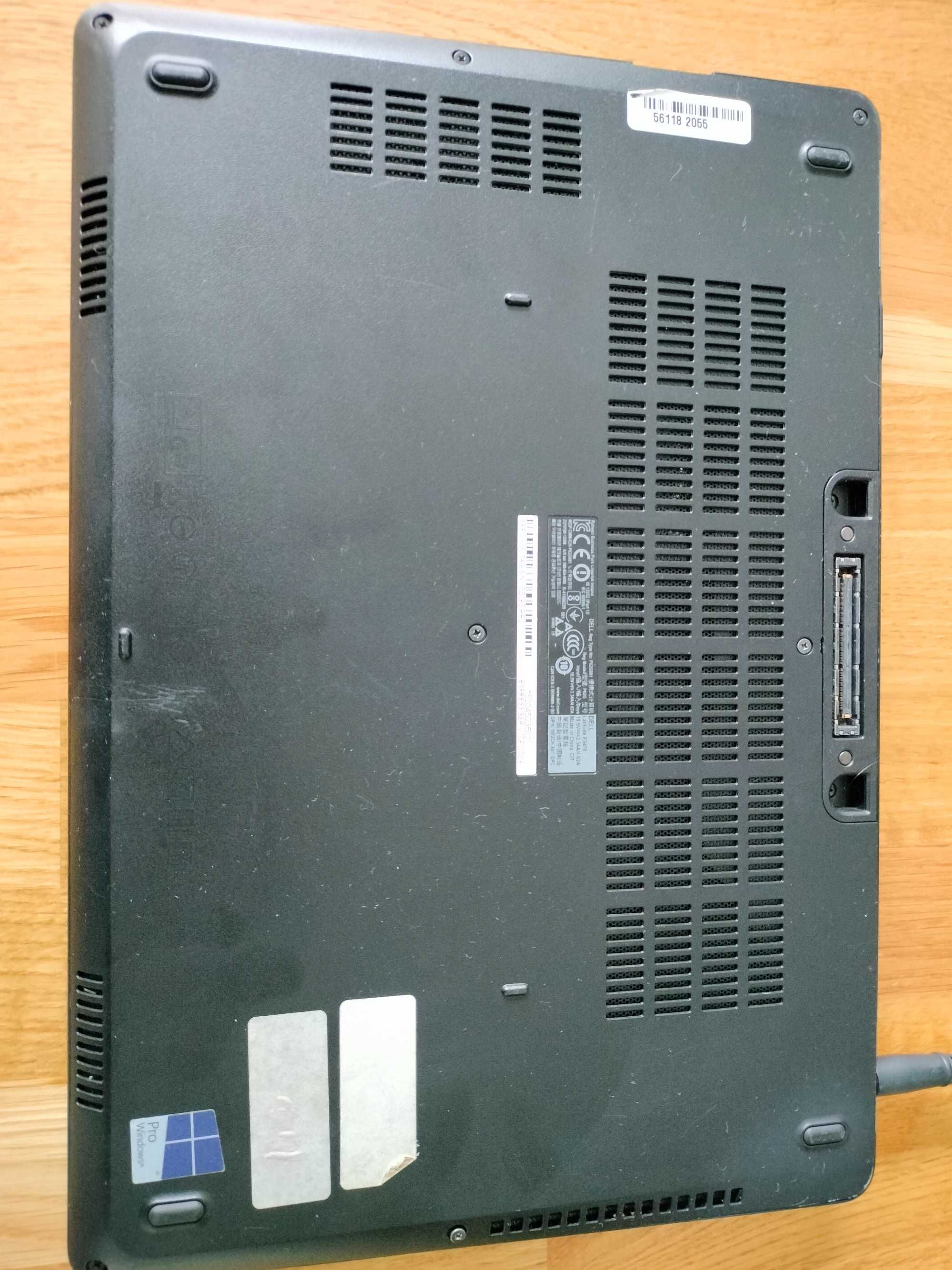 Dell Latitude E5470 i3-6100U 8GB 250GB Windows 10 Home 2,3 GHZ ładny