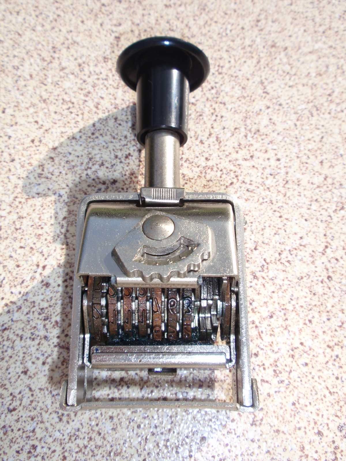Numerator automatyczny metalowy PRL
