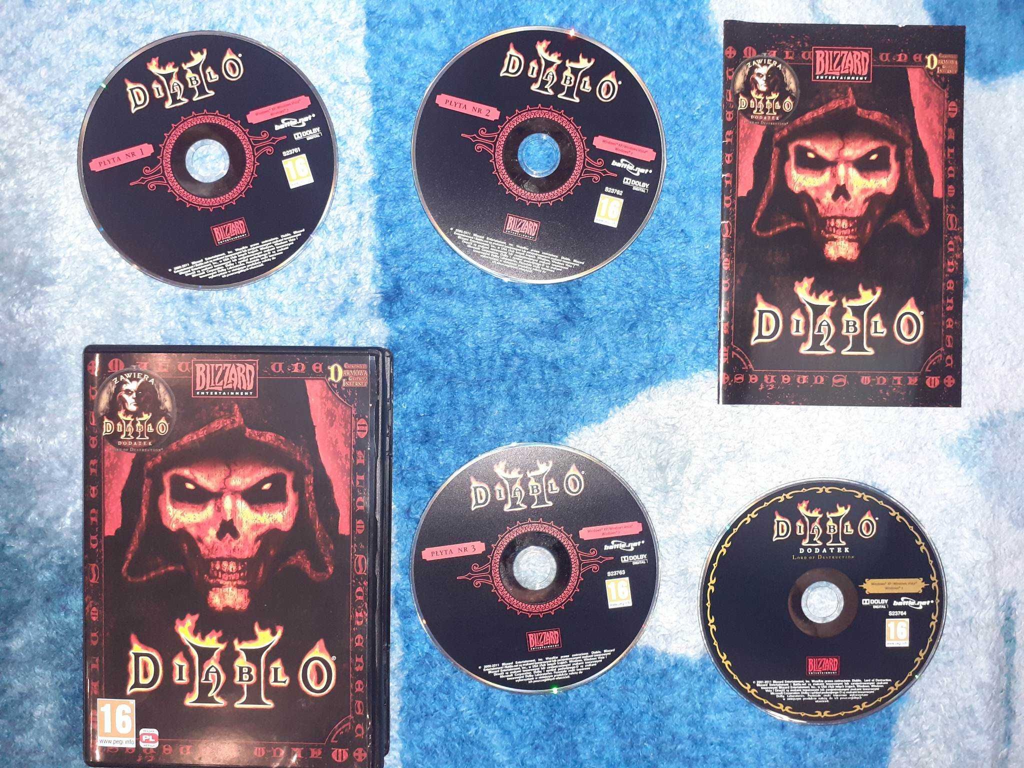 Diablo 2 II Lord of Destruction PC - UNIKAT - Stan IDEALNY jak NOWA !!