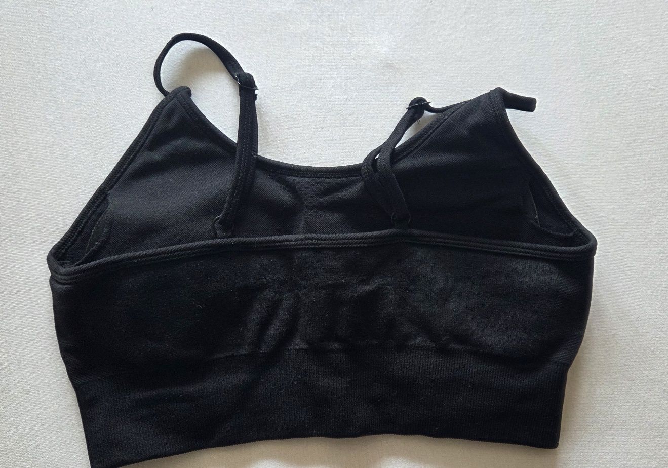 Biustonosz sportowy Carpatree czarny S