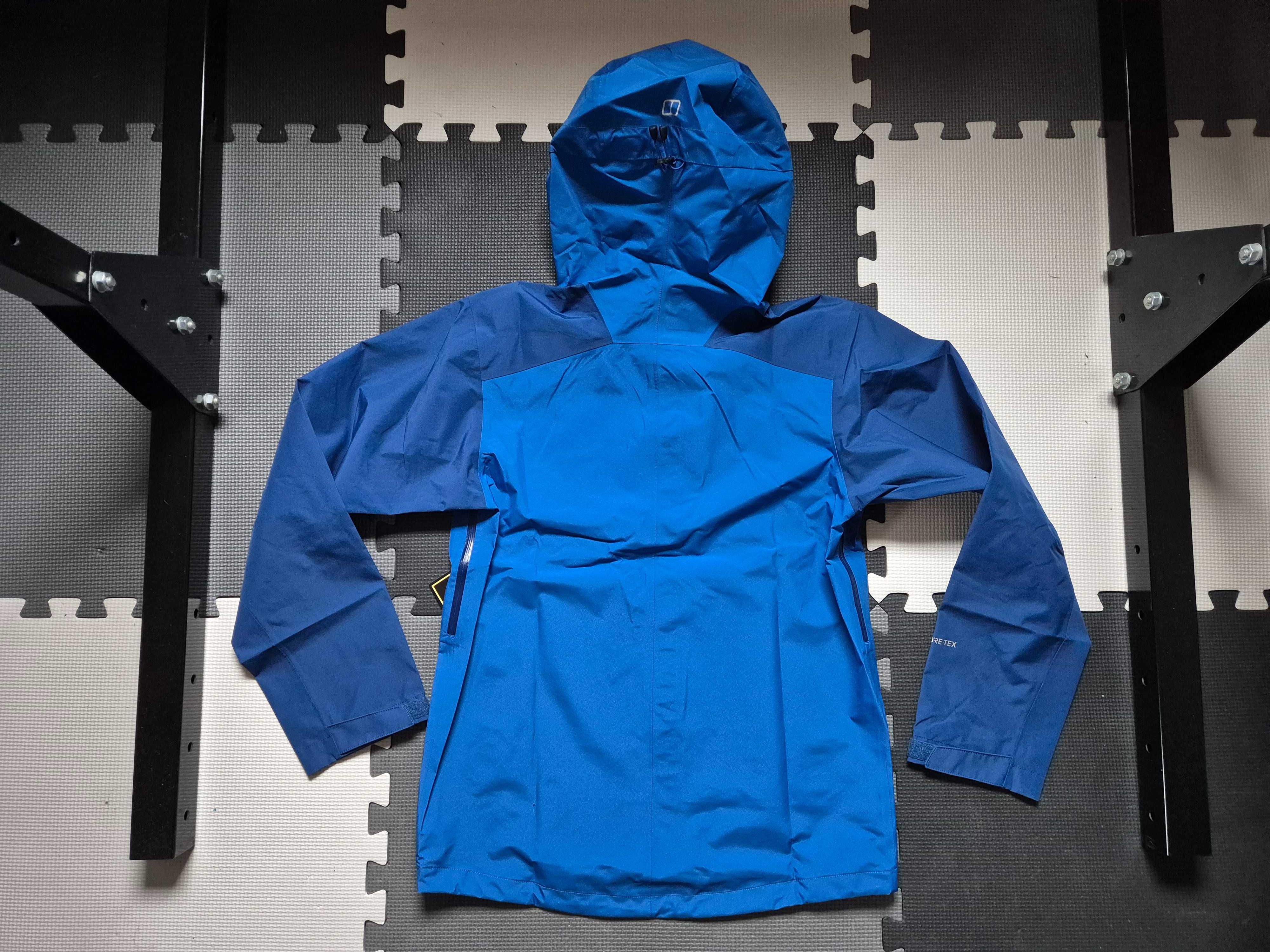 Nowa męska kurtka przeciwdeszczowa membranowa górska goretex Berghaus