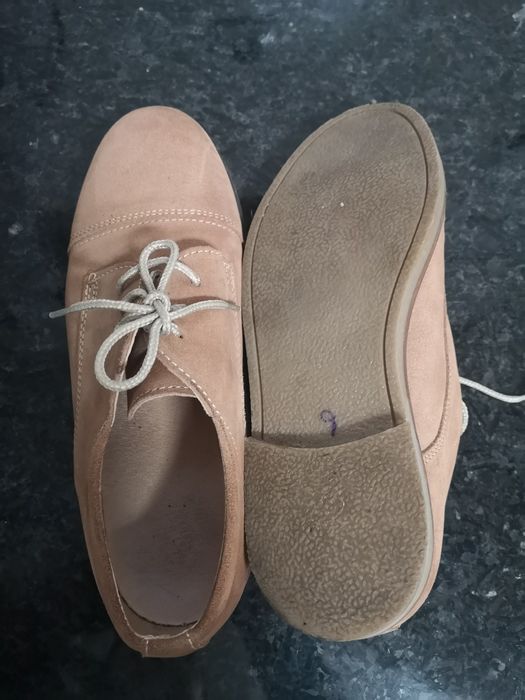 Sapato cor castanho tamanho 39 unissexo