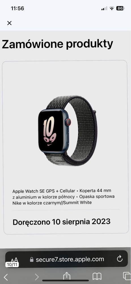 Apple Watch SE GPS + cellular 44mm