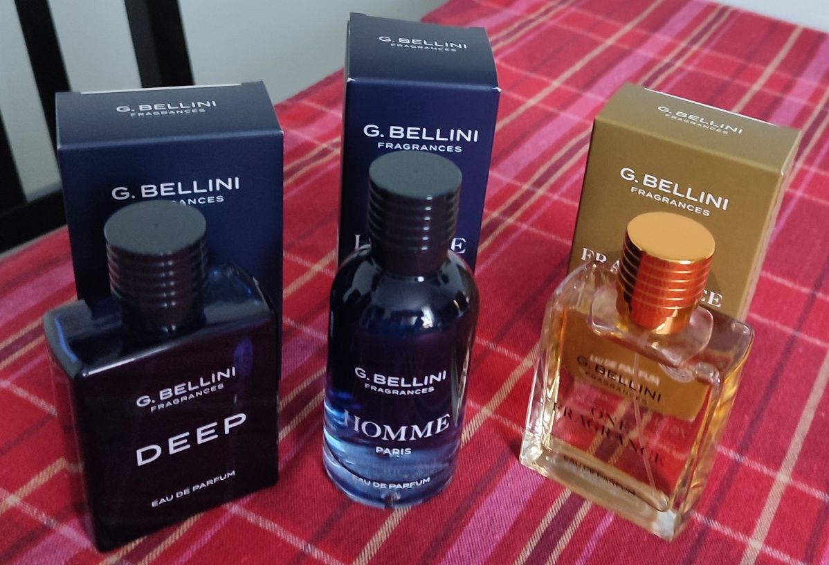 Homme 1szt+One Fragrance 1szt+Deep- G.Bellini-zapach męski