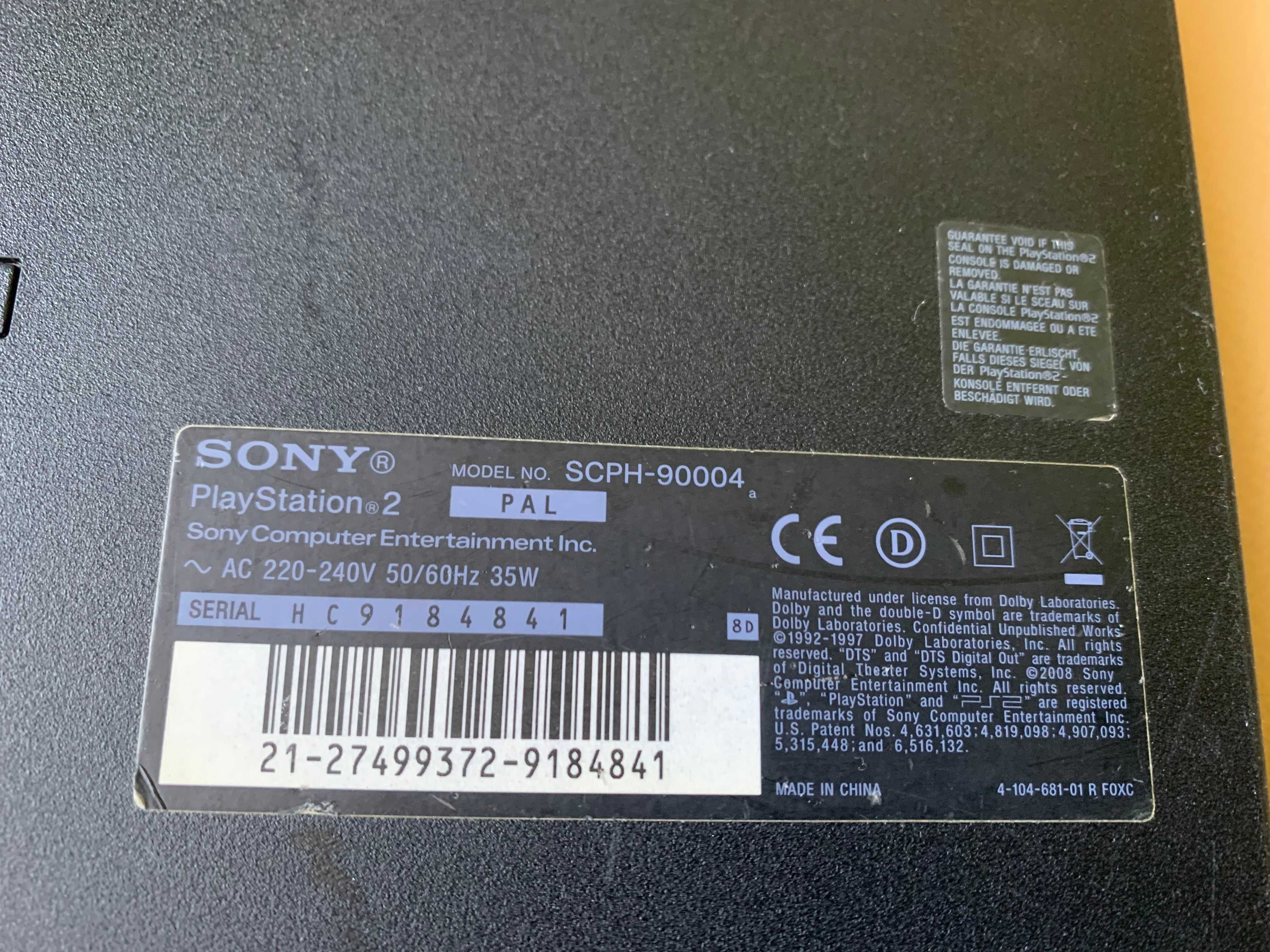 Konsola PlayStation 2 SCPH-90004 + Gratis 10gier