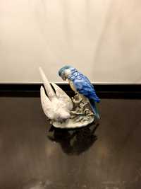 Pássaros de porcelana (peça de coleção)