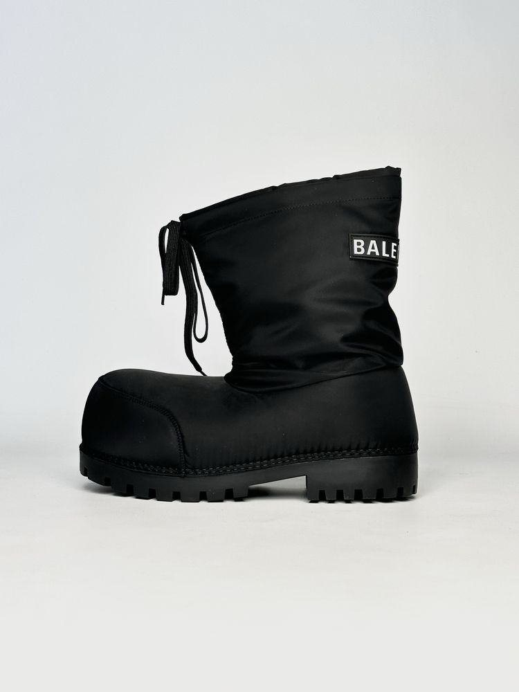 BALENCIAGA ALASKA BOOTS SKI FUR ботинки чоботи зимние боты черные 43