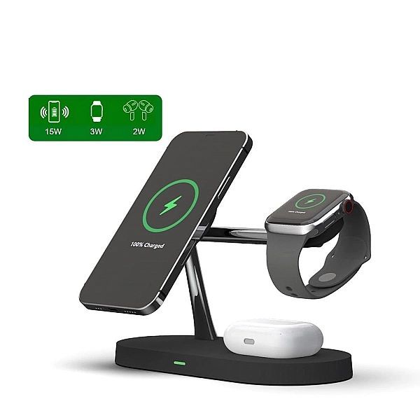 Wielofunkcyjna ładowarka indukcyjna 3w1 Magsafe, Airpods, Apple Watch