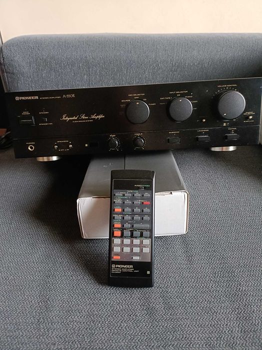 Wzmacniacz Pioneer A-550R + Tuner Pioneer F-449L + CD PD-203