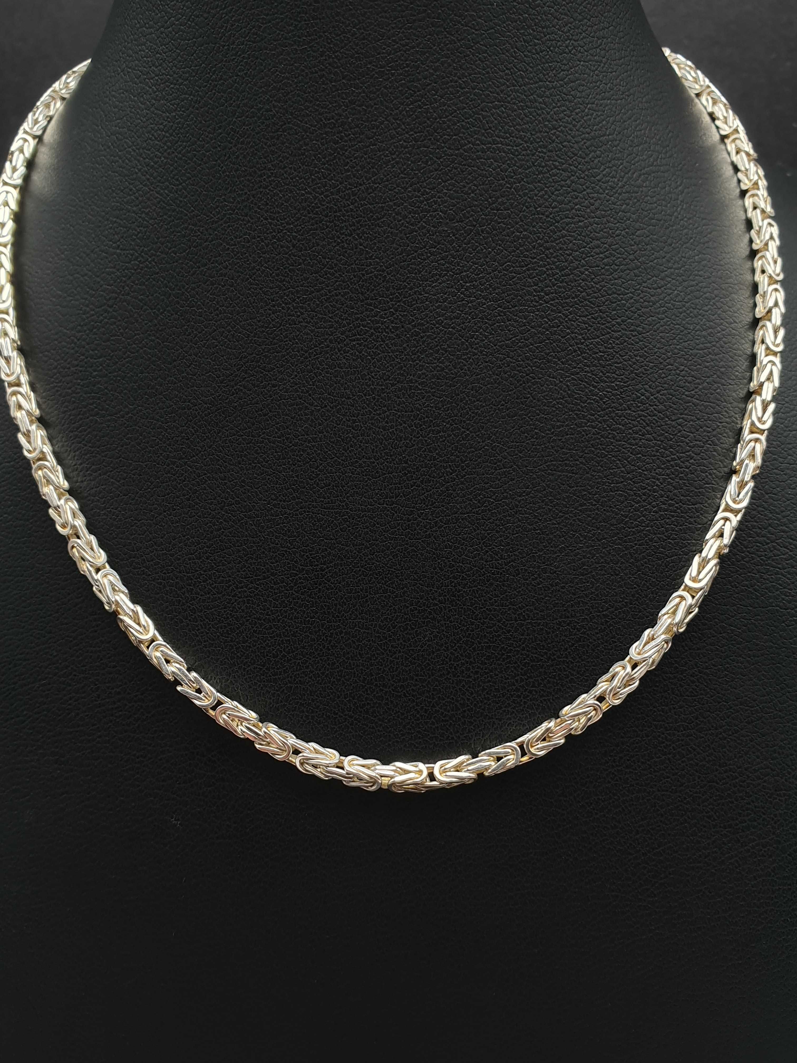 Srebrny łańcuszek 19,80g próba 925 dł. 60cm