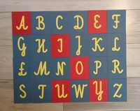 Szorstki Alfabet Edukacja Domowa