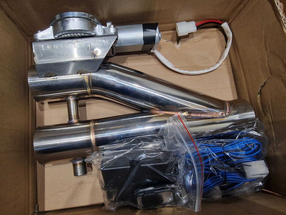 zapadka do wydechu 2 cale przepustnica aktywny wydech