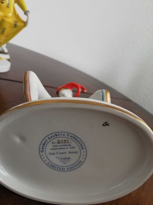 Goebel Harlequin Joker porcelana