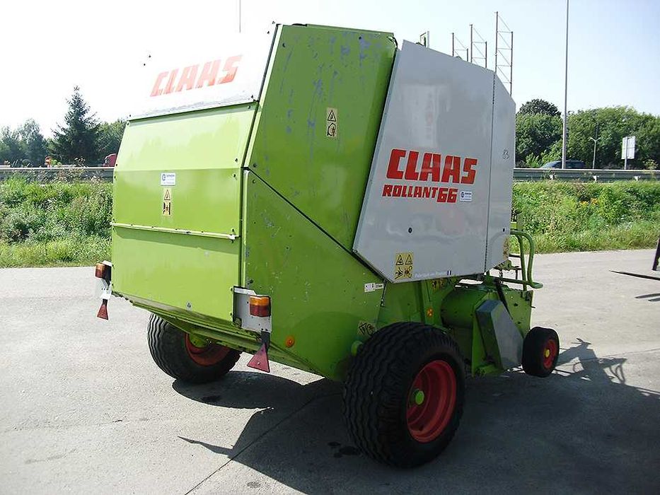 Пресс подборщик Claas Rollant 66 (Тюкопрес, Прес підбирач рулонний)