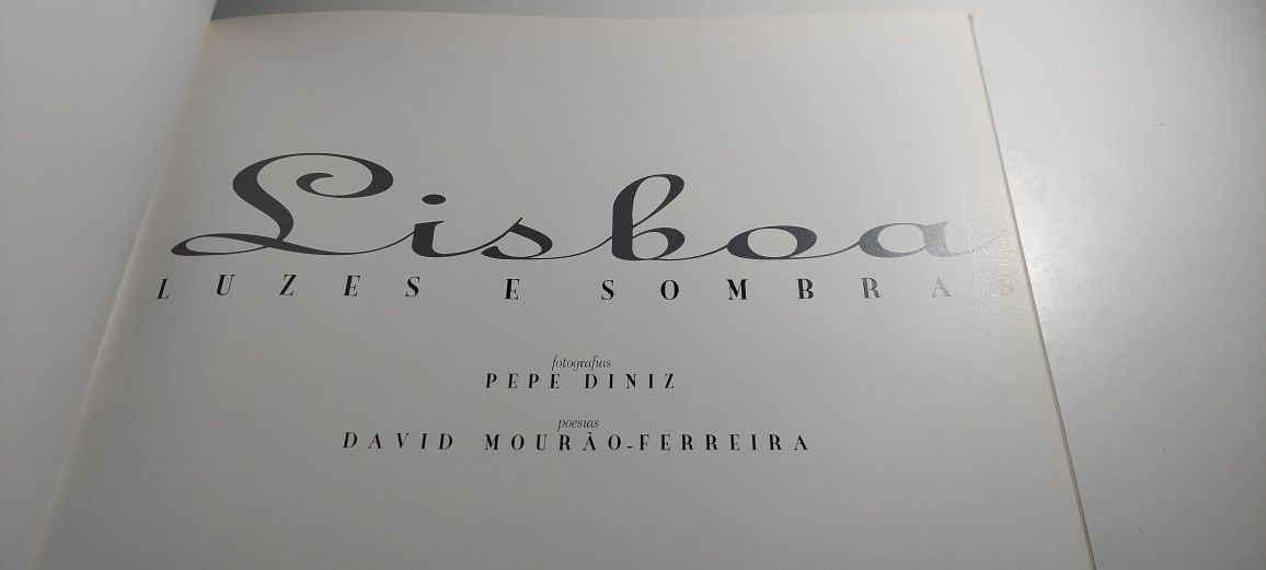 Lisboa, Luzes e Sombras - Pepe Diniz, David Mourão-Ferreira