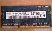 Pamięc 2GB DDR3L PC3L