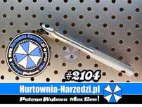 Pokrętło uchylne 1/4" 150mm CrV pokrętło przegubowe pokrętło obrotowe