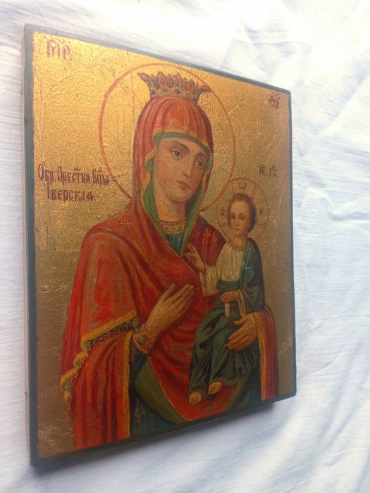 Иверская икона Богородицы Афон