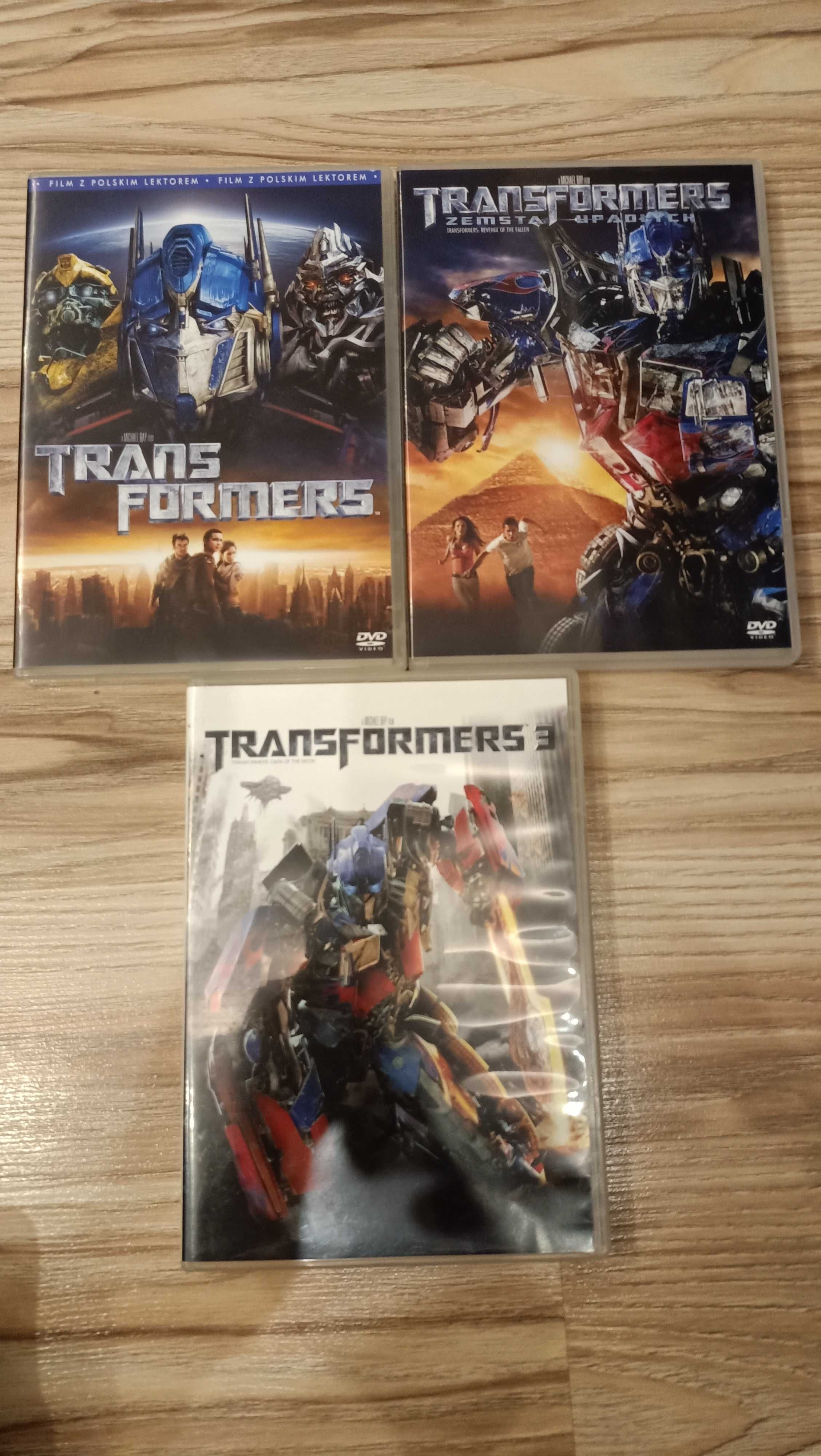 Transformers zestaw 3 płyty DVD