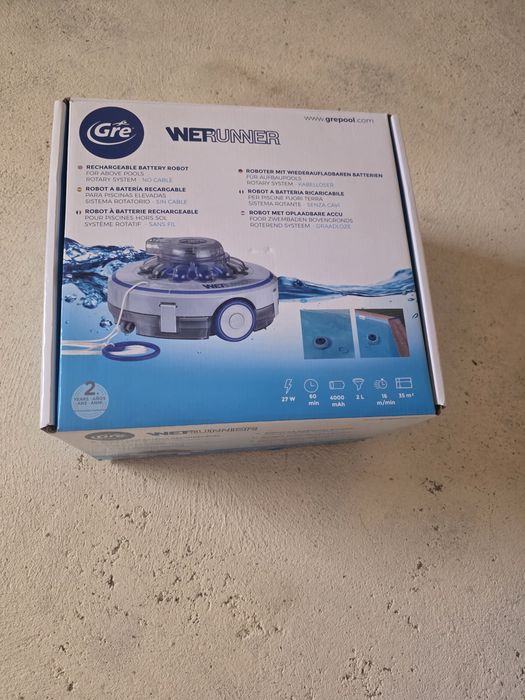 ROBOT limpa fundos piscina bateria rbr60