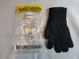 Rękawiczki akrylowe damskie czarne