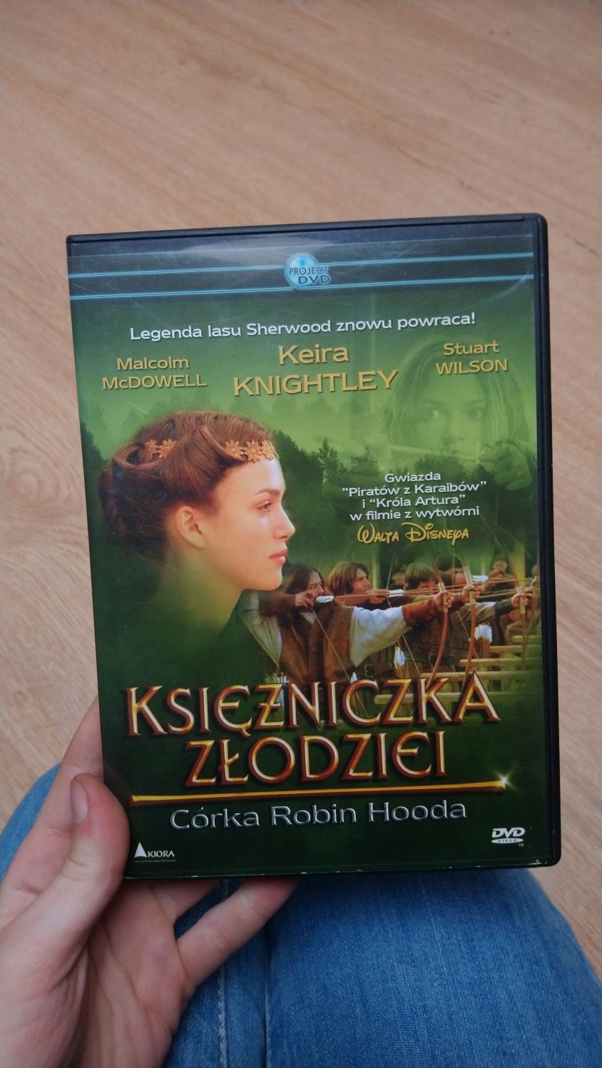 Film DVD Księżniczka Złodziei Córka Robin-Hooda