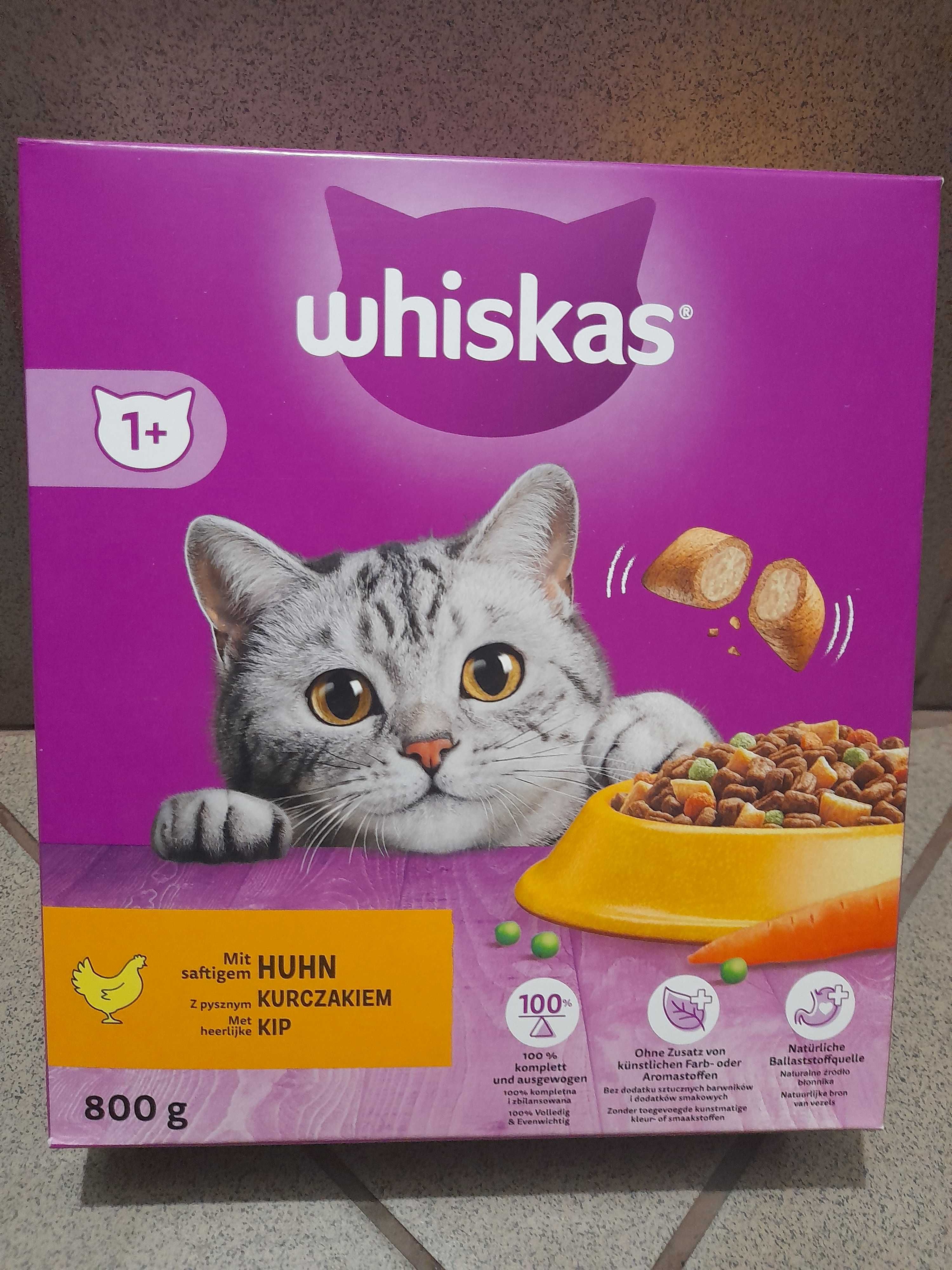 Sucha karma dla kota 1+ Whiskas 800g