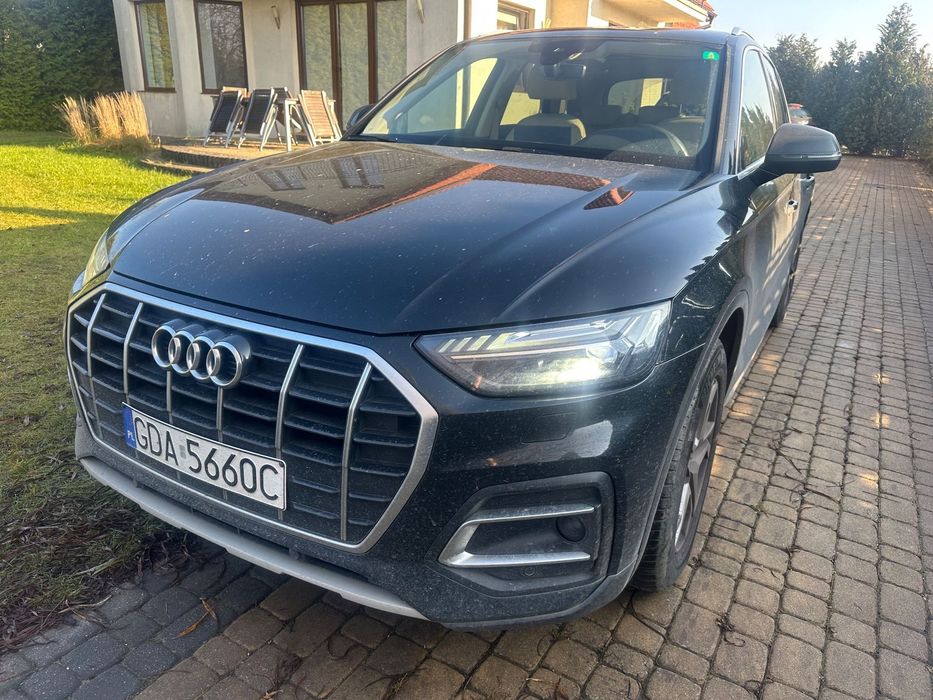 Audi Q5 2.0TDi 2022r 205KM Panorama org lakier F-ra VAT23%