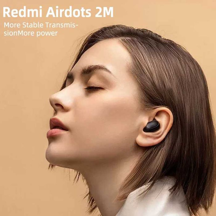 Słuchawki XIAOMI REDMI AIRDOTS 2 powerbank kabel