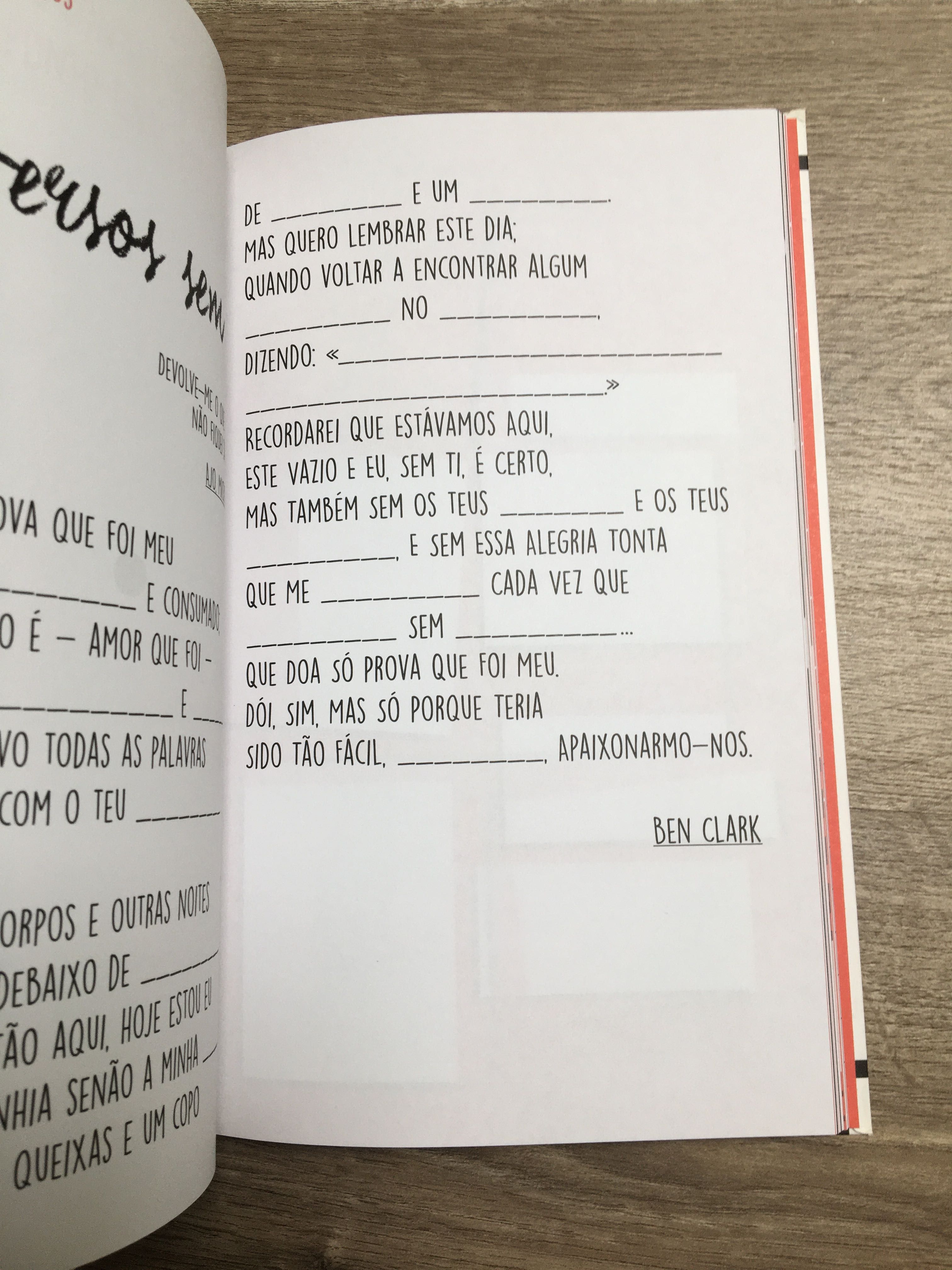 Vira a página - Caderno creativo para seguires em frente no amor