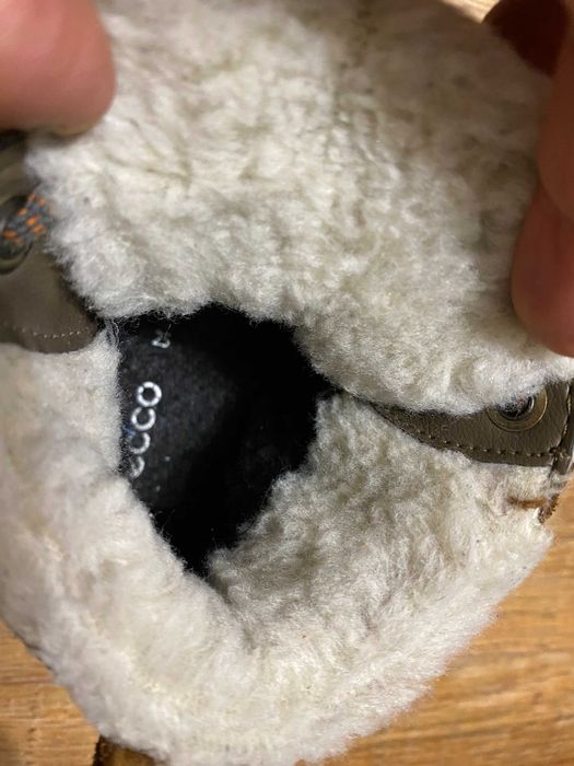 Ecco Gore-Tex ботинки зимние термо сапожки черевики детские ECCO р.25