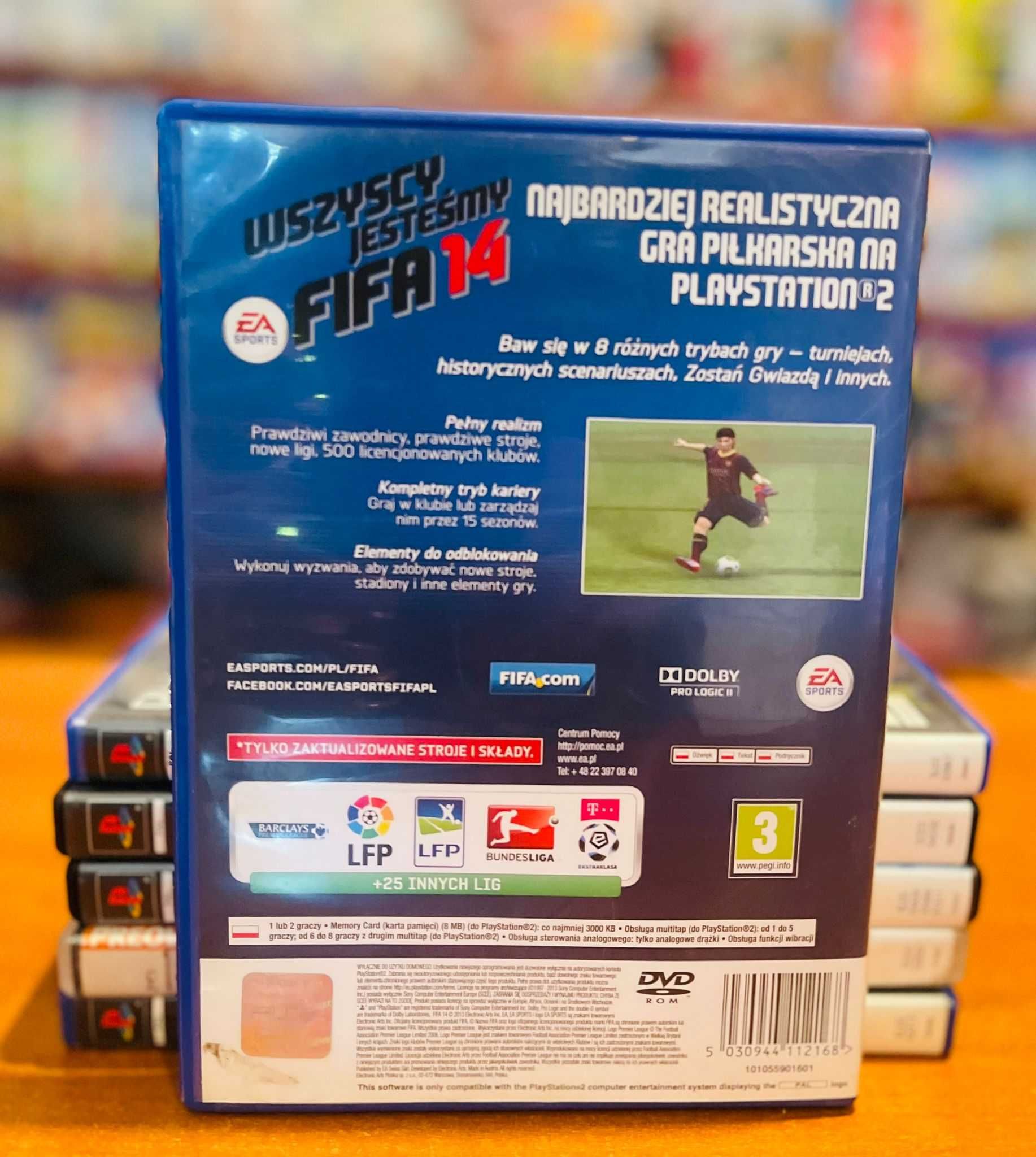 Gra FIFA 14 PL PS2 Playstation Poznań