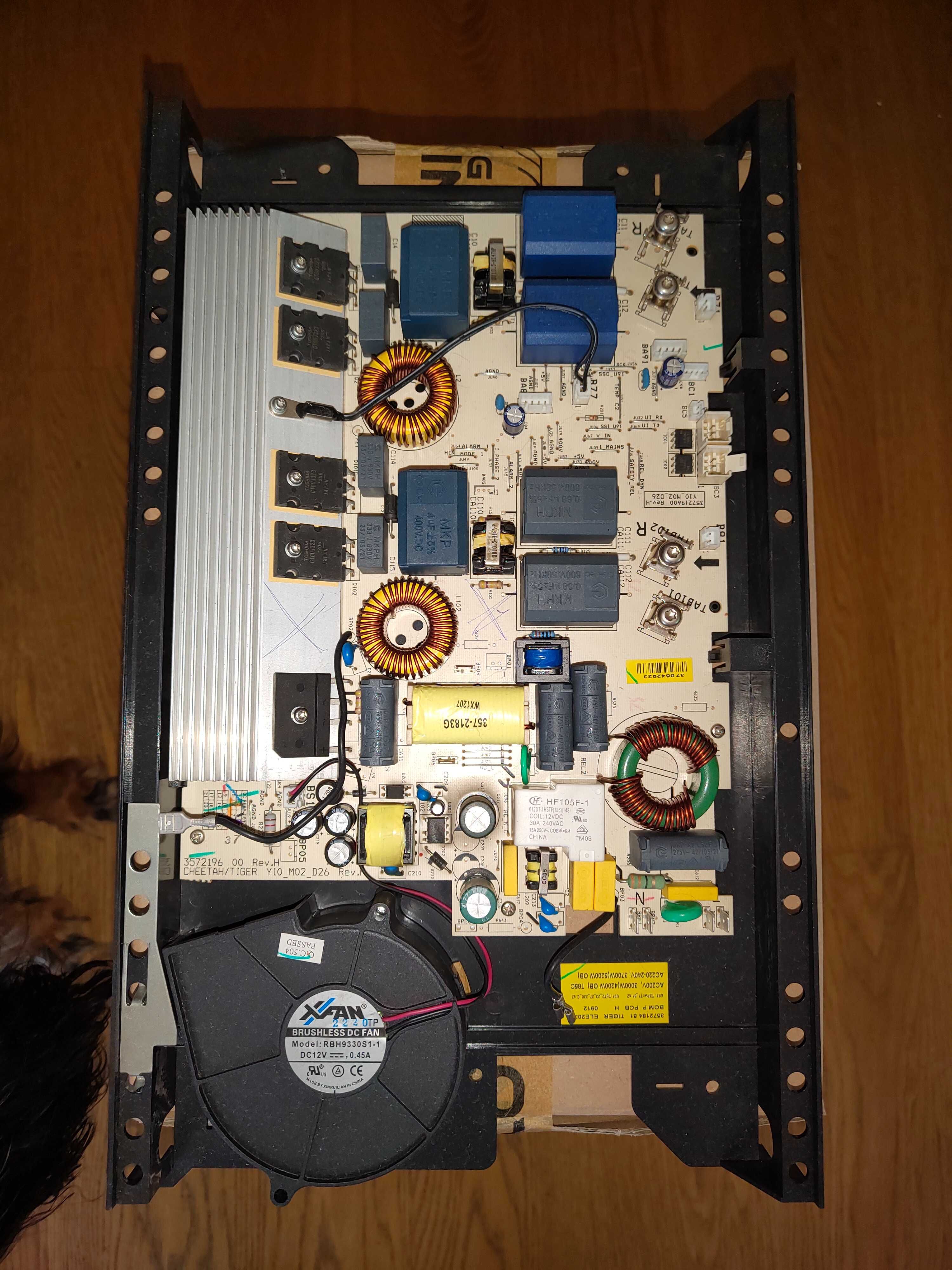 uszkodzona płyta główna do Electrolux EHD60150P - indukcja