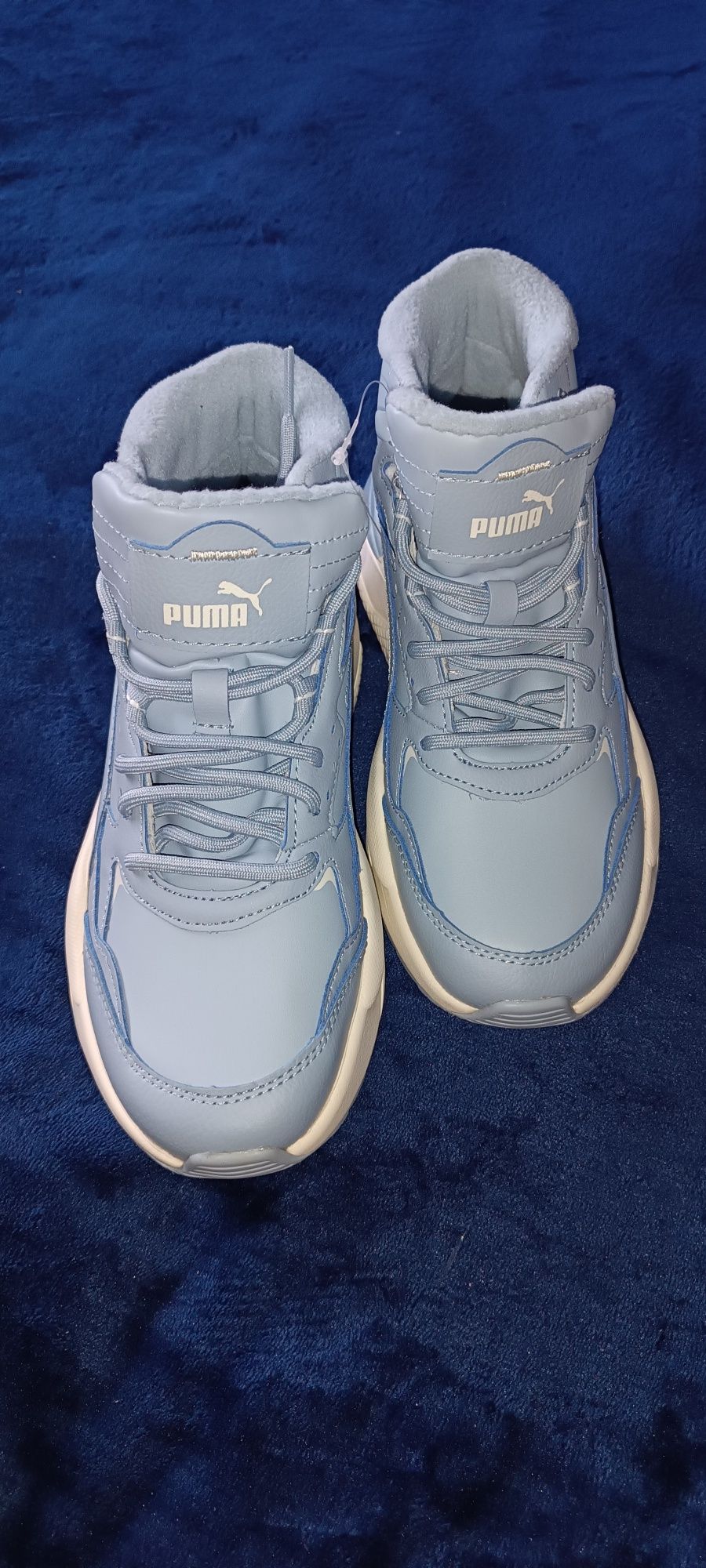 Кросівки PUMA X-Ray Speed Mid WTR blue&white